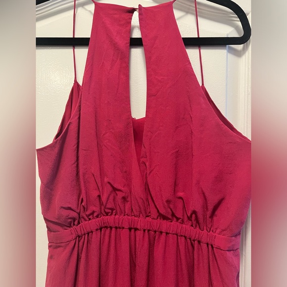 Madewell magenta mini dress - size 6 - Picture 3 of 6